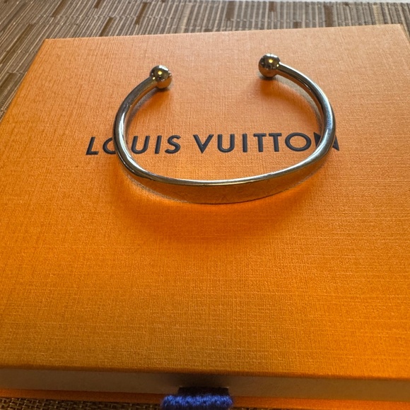 Louis Vuitton Monogram Jonc Cuff Bracelet - Picture 1 of 6